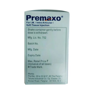 Premaxo 80mg Vial Of 2ml Injection