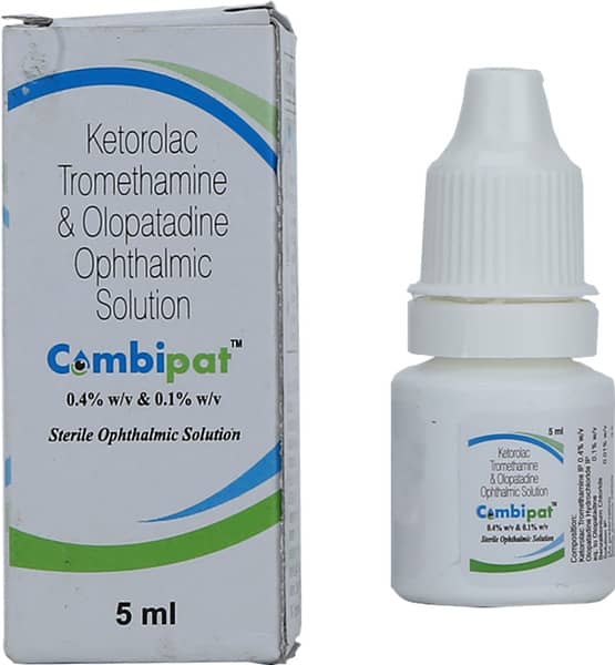 Combipat Bottle Of 5ml Opthalmic Solution