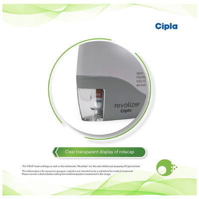 New Revolizer Box Of 1 Inhalation Device