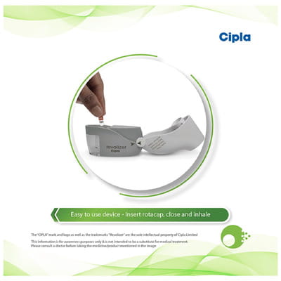 New Revolizer Box Of 1 Inhalation Device