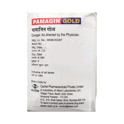 Pamagin Gold Strip Of 10 Tablets