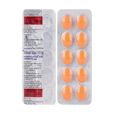 Norflokem 400mg Strip Of 10 Tablets