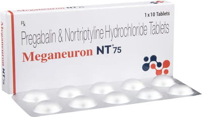 Meganeuron Nt 75 Mg Strip Of 10 Tablets