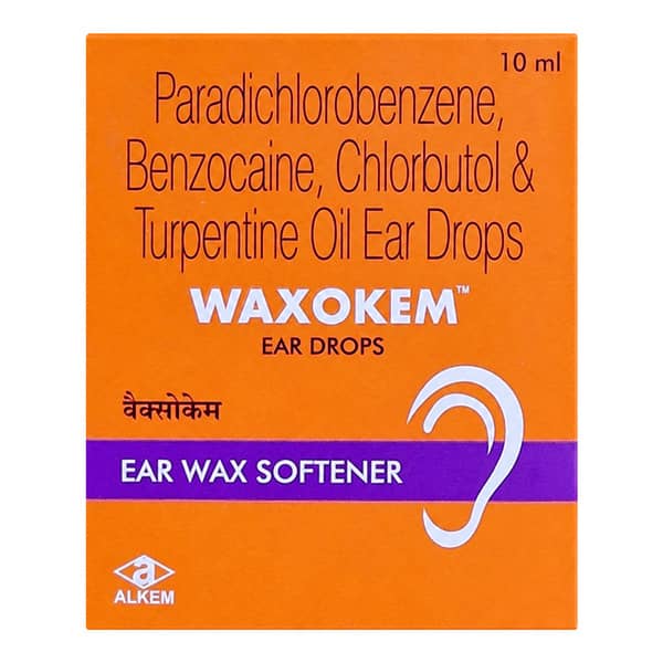 Waxokem Bottle Of 10Ml Ear Drops