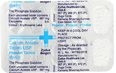 Phostat 667mg Strip Of 10 Tablets
