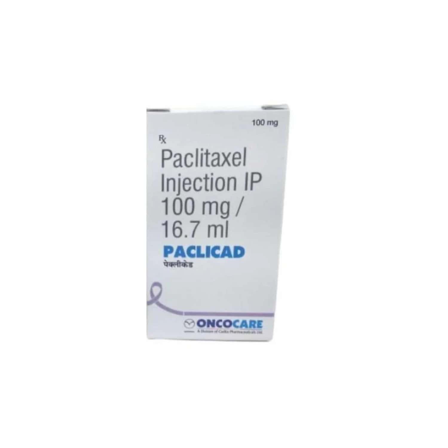 paclicad 100 mg injection 16.7 ml