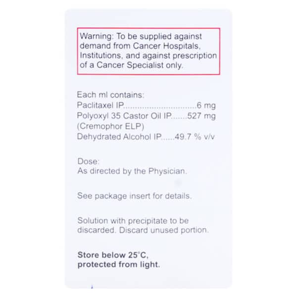 Altaxel Nova 300 Mg Injection 