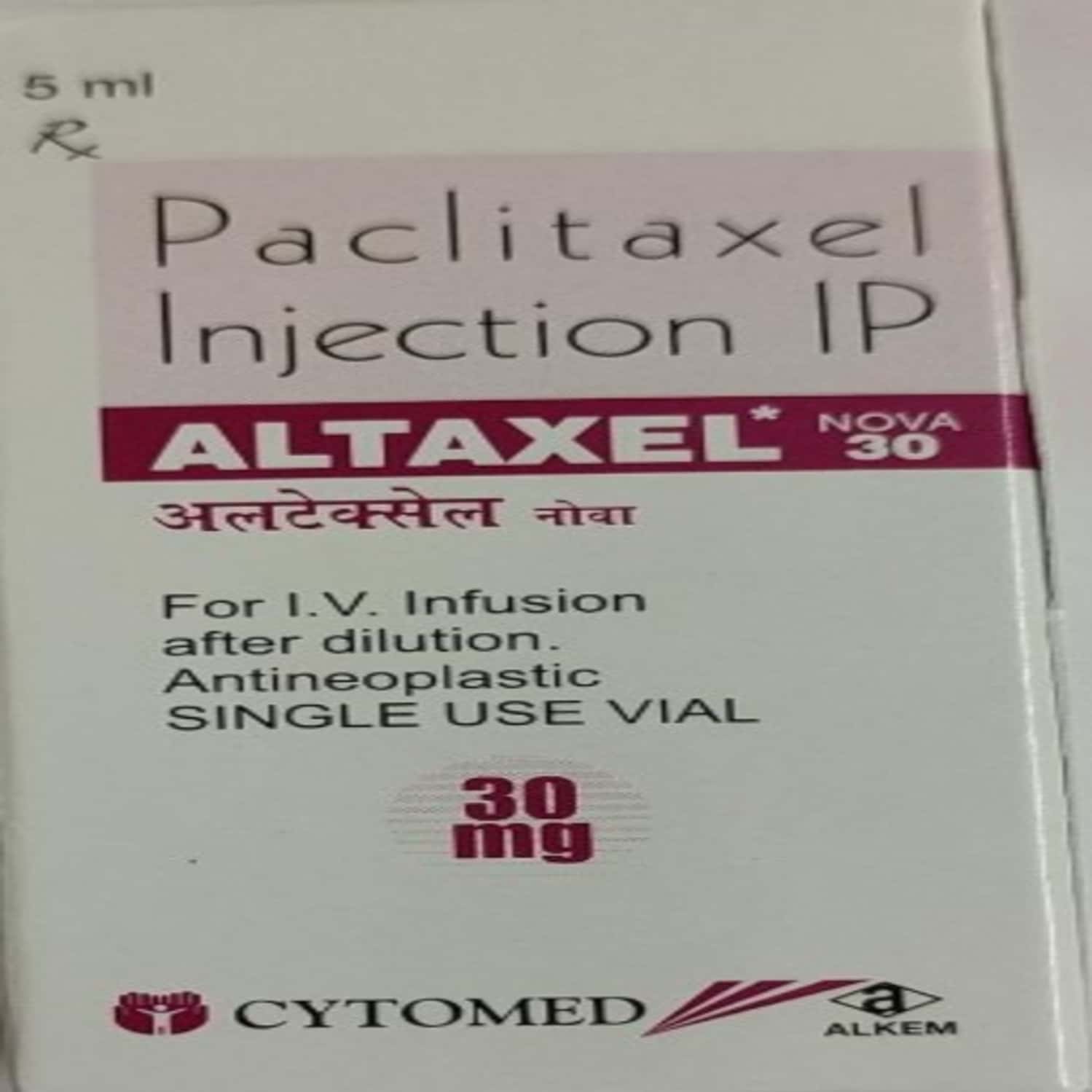 altaxel 30mg dry vial of 1 powder for injection