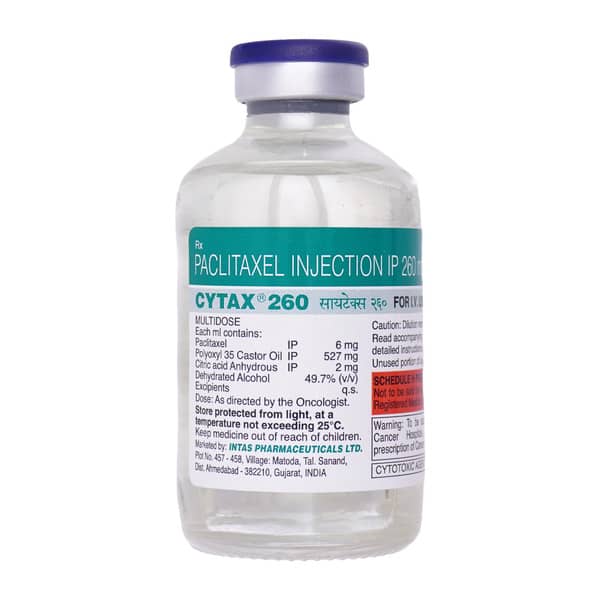 Cytax 260 Mg Injection 43.4 Ml