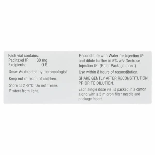 Pacliaqualip 30 Mg Injection