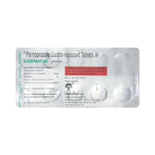 Uzepan 40 Mg Strip Of 10 Tablets
