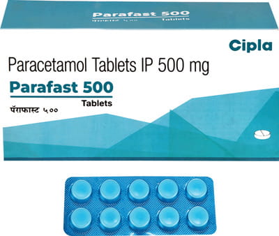 Parafast 500mg Strip Of 10 Tablets