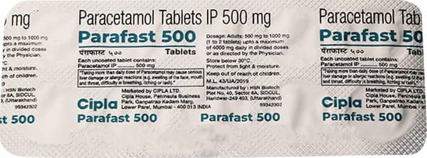 Parafast 500 Tablet