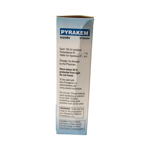 Pyrakem Inj Pyrakem 10 MG/ML Infusion (100): Uses, Side Effects, Price & Dosage ...