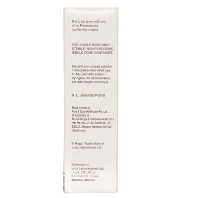 Pacimol Bottle Of 100ml Infusion