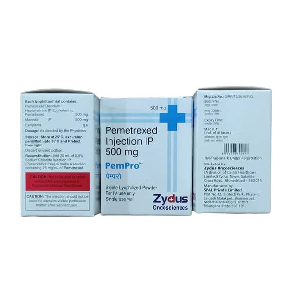 Pempro 500 Mg Injection 1