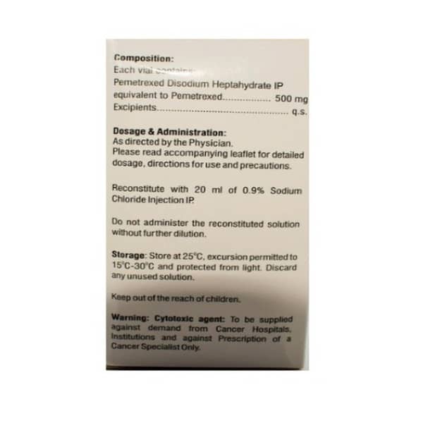 Pemetero 500 Mg Injection 1