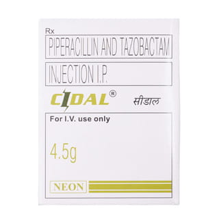 Cidal 4.5Gm Dry Vial Of 1 Powder For Injection