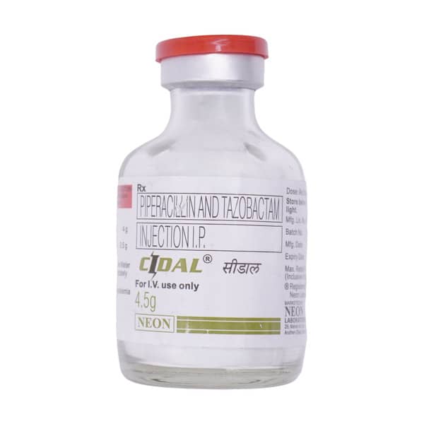 Cidal 4.5Gm Dry Vial Of 1 Powder For Injection