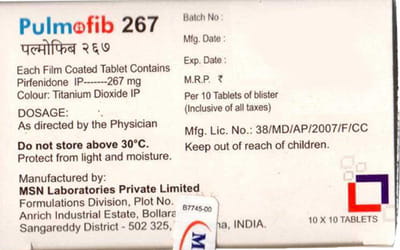 Pulmofib Strip Of 10 Tablets