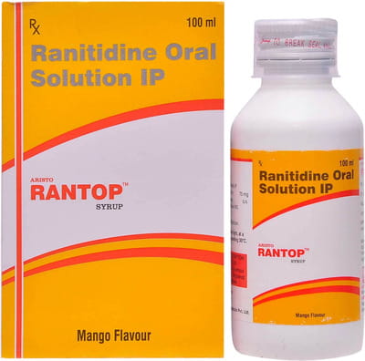 Rantop Mango Flavour Bottle Of 100ml Syrup