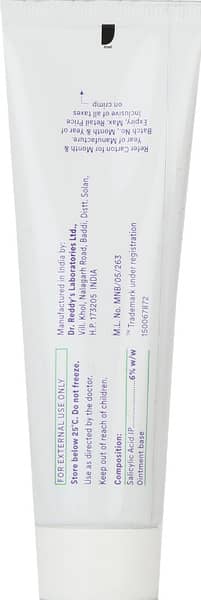 Salicylix Sf 6% Tube Of 50gm Cream