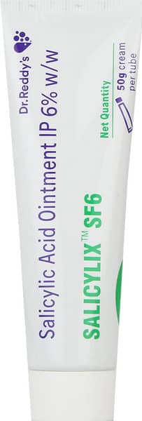 Salicylix Sf 6% Tube Of 50gm Cream