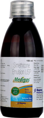 Medigas Delicious Saunf Bottle Of 150ml Emulsion