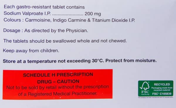 Epilex 200mg Strip Of 15 Tablets