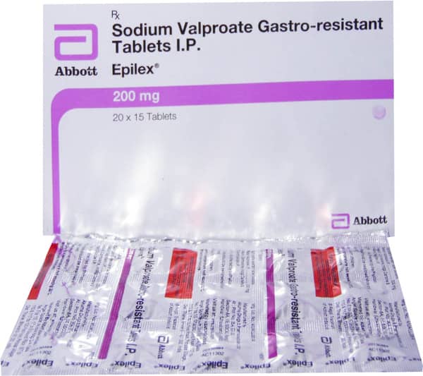 Epilex 200mg Strip Of 15 Tablets