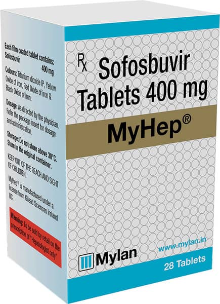 Myhep 400mg Bottle Of 28 Tablets
