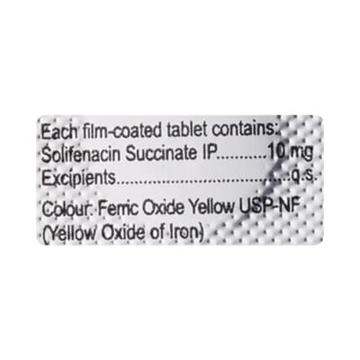 Solikem 10 Mg Strip Of 10 Tablets