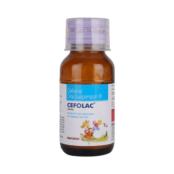 Cefolac 50mg Bottle Of 30ml Suspension