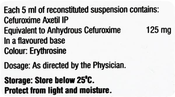 Xoxe 50mg Bottle Of 30ml Dry Syrup
