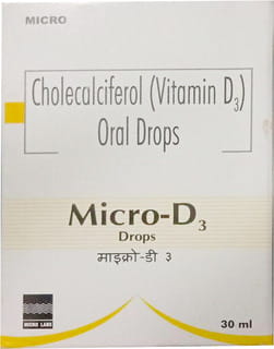 Micro D3 400iu Bottle Of 30ml Oral Drops