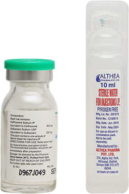 Monocef Sb 500/250mg Dry Vial Of 1 Powder For Injection