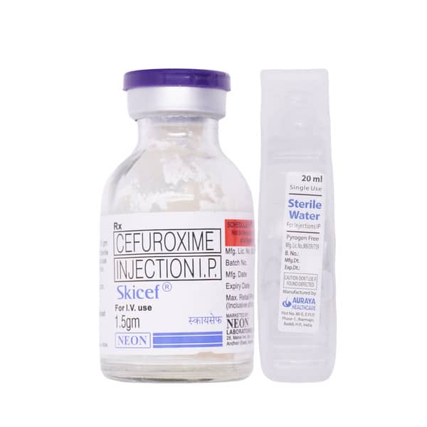 Skicef 1500 Mg Injection 1 Ml