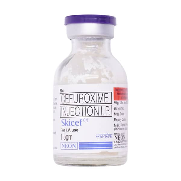 Skicef 1500 Mg Injection 1 Ml