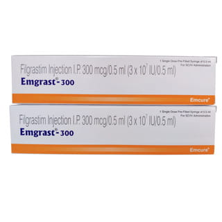 Emgrast 300Mcg Pre Filled Syringe Of 0.5Ml Injection