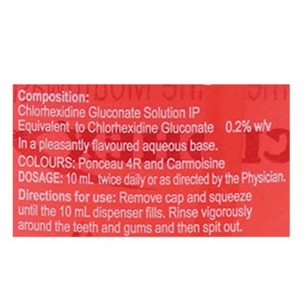 Clohex 0.2% Bottle Of 150Ml Mouth Wash