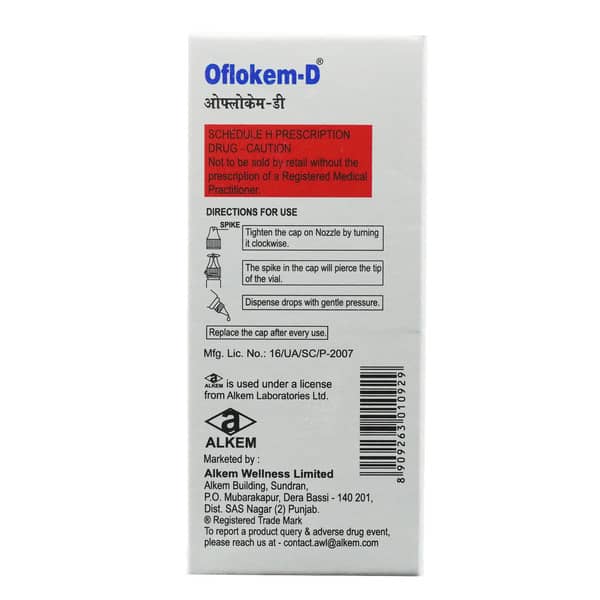 Oflokem D Eye/Ear Drops