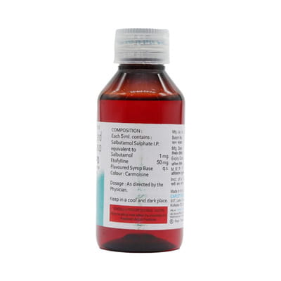 Ventex Pd Bottle Of 100ml Syrup