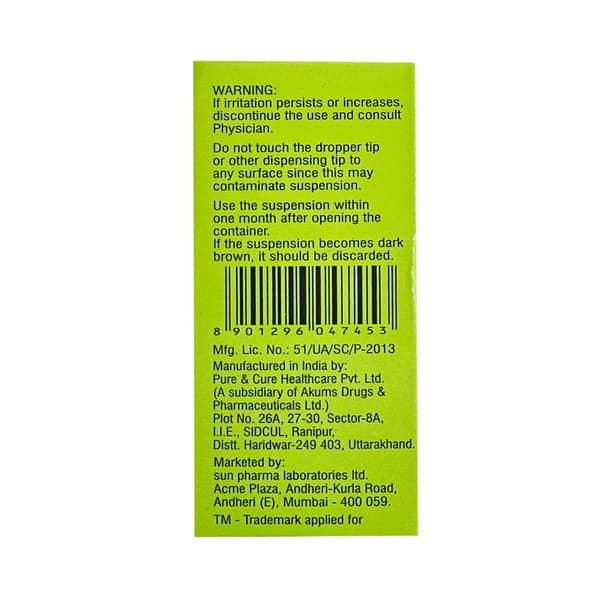 Synca Bottle Of 5ml Eye Drops