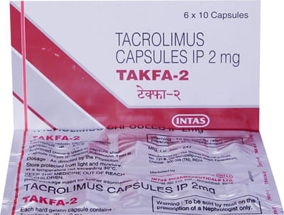 Takfa 2mg Strip Of 10 Capsules
