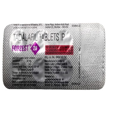 Forzest 20 Mg Strip Of 7 Tablets