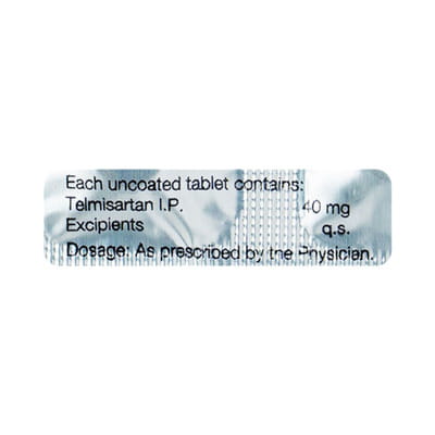 Extel 40 Mg Strip Of 10 Tablets