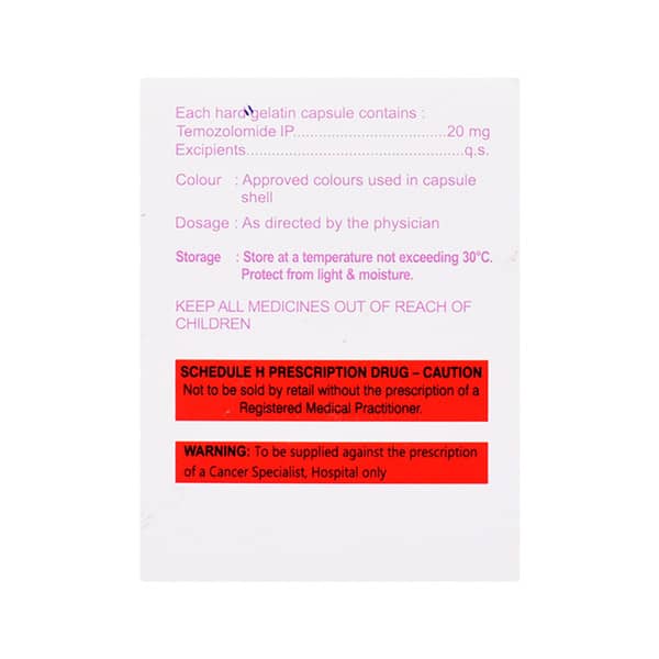 Temotor 20Mg Strip Of 5 Capsules