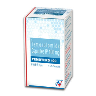 Temotero 100Mg Strip Of 5 Capsules