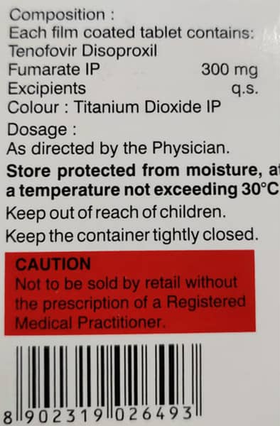 Rivofonet 300mg Bottle Of 30 Tablets