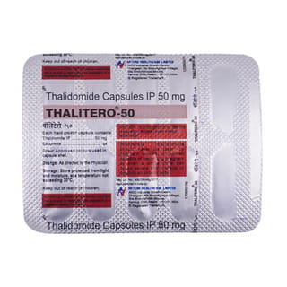 Thalitero 50Mg Strip Of 10 Capsules